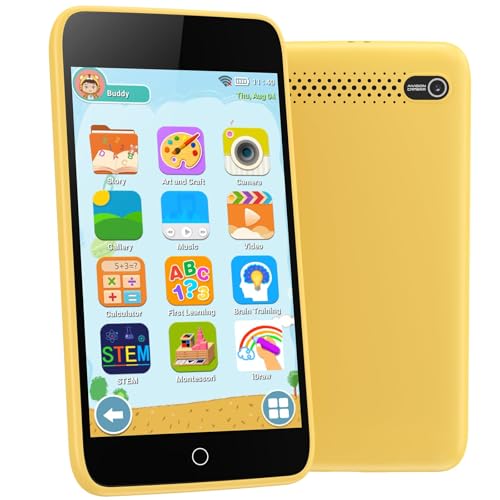 orantronx Kids Smart Phone Gifts for Boys and Girls Ages 312 397 Touchscreen Learning Toys Kids Cell Phone with 210 Learning Games and 190 Drawing Toys for Birthday Christmas and BacktoSchool Gifts - Image 1