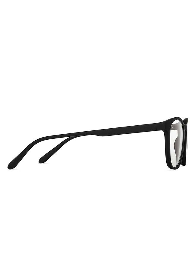 Lenskart Blu Unisex Zero Power Bluecut & Antiglare Wayfarer Shape Computer Eyeglasses LB E14058 - Lens Size: 50mm - Black - Image 3