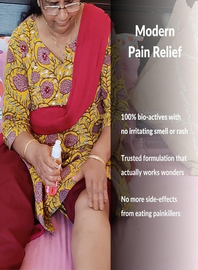 Zanskar Advanced Pain Healing Oil - 100 ml | Triple-Action Relief from Back Pain, Knee Pain, Inflammation | Natural Ayurvedic Formula - Black Sesame, Ginger & Eucalyptus | Fast-Absorbing & Non-Greasy - Image 5