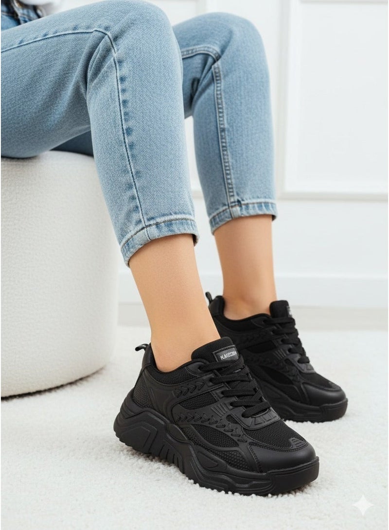 Vbranda Fashion Sneaker For Women L-552-BLACK - Image 1