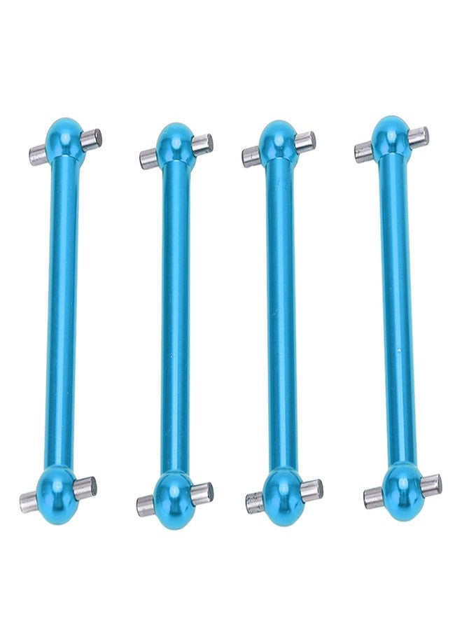 Dilwe 4pcs RC Dog Bone Drive Shaft, Aluminium Alloy Front and Rear Dog Bone for TT02B 1/10 RC Car(Blue) - Image 1