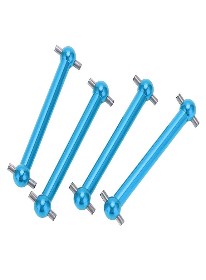 Dilwe 4pcs RC Dog Bone Drive Shaft, Aluminium Alloy Front and Rear Dog Bone for TT02B 1/10 RC Car(Blue) - Image 4