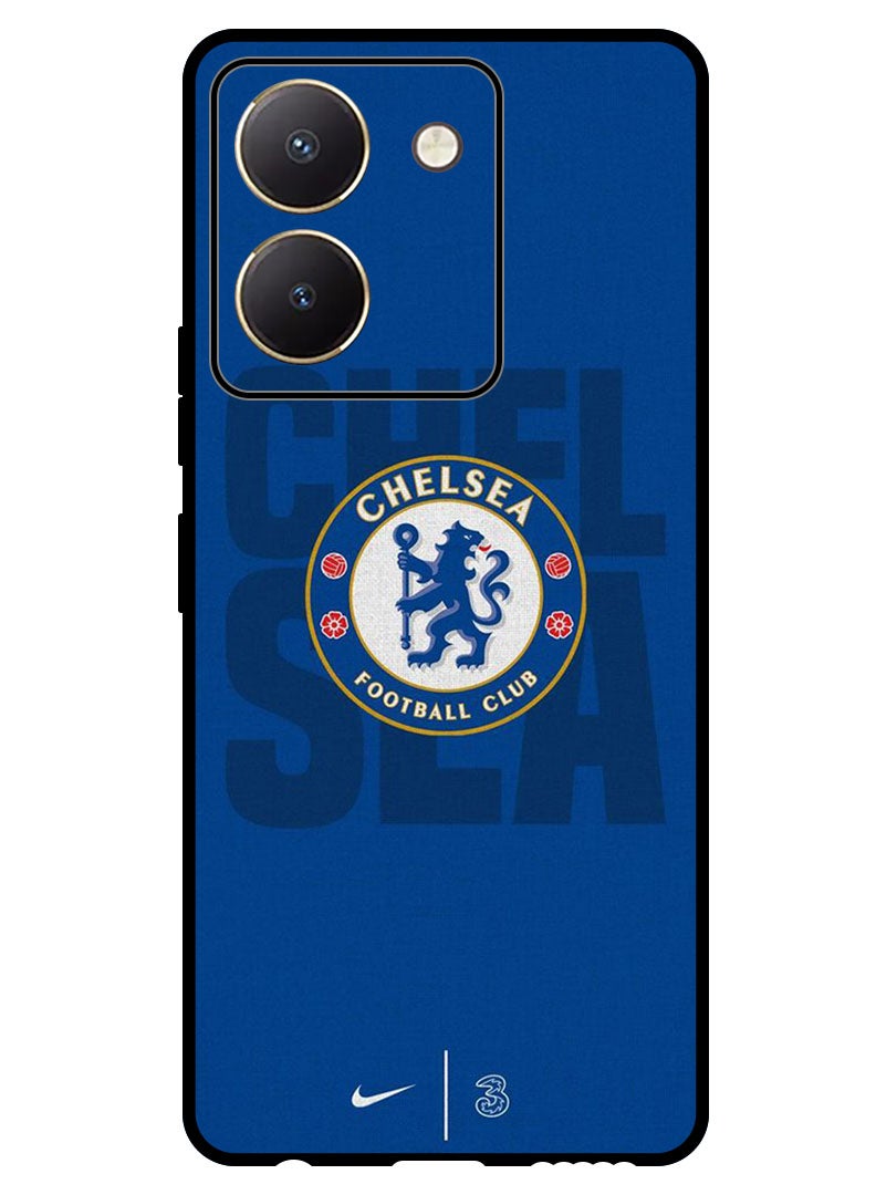 Theodor Protective Case Anti Scratch Shock Proof Bumper Cover For Vivo Y27s Chelsea - Image 1