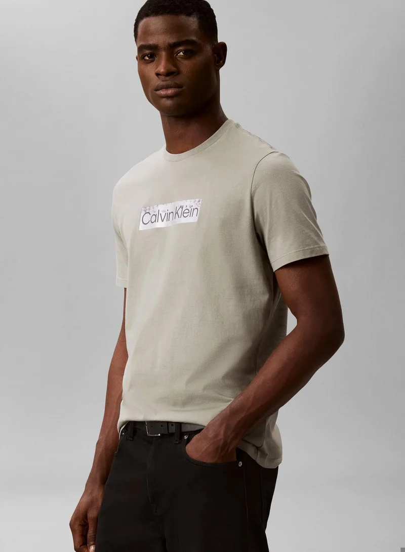 CALVIN KLEIN Shadow Graphic T-Shirt for Men | Best Price UAE