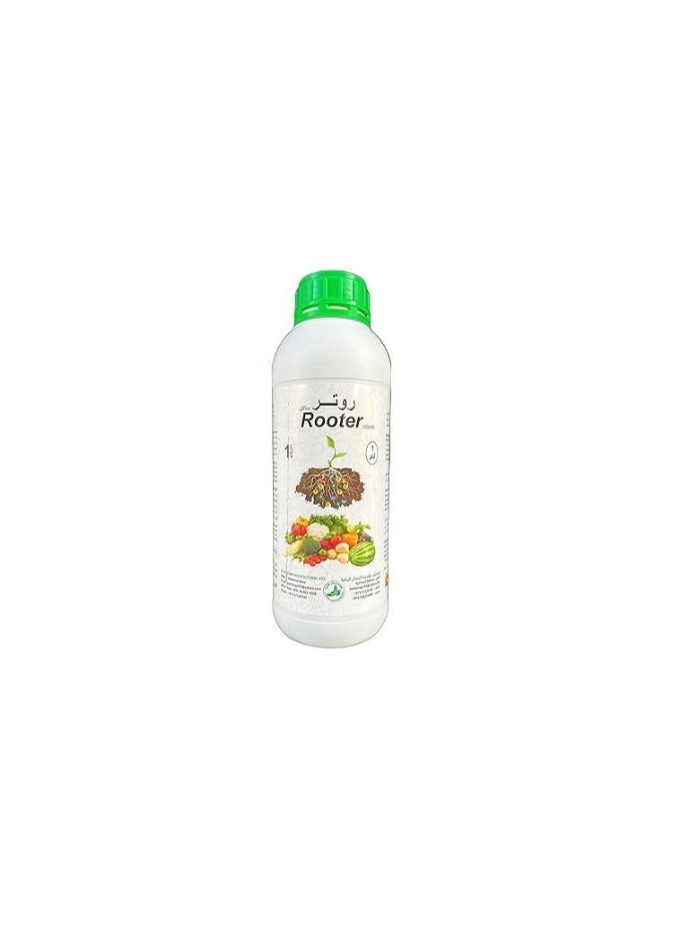 Rooter Liquid Organic Fertilizer 1Ltr Essential For Fruits Flower Plants & Vegetables is a High Quality Organic Liquid Fertilizer Designed to Enhance the Growth and Health of a Wide Range of Plants Including Fruits Flowers Vegetables and other Garden Plants. - Image 1