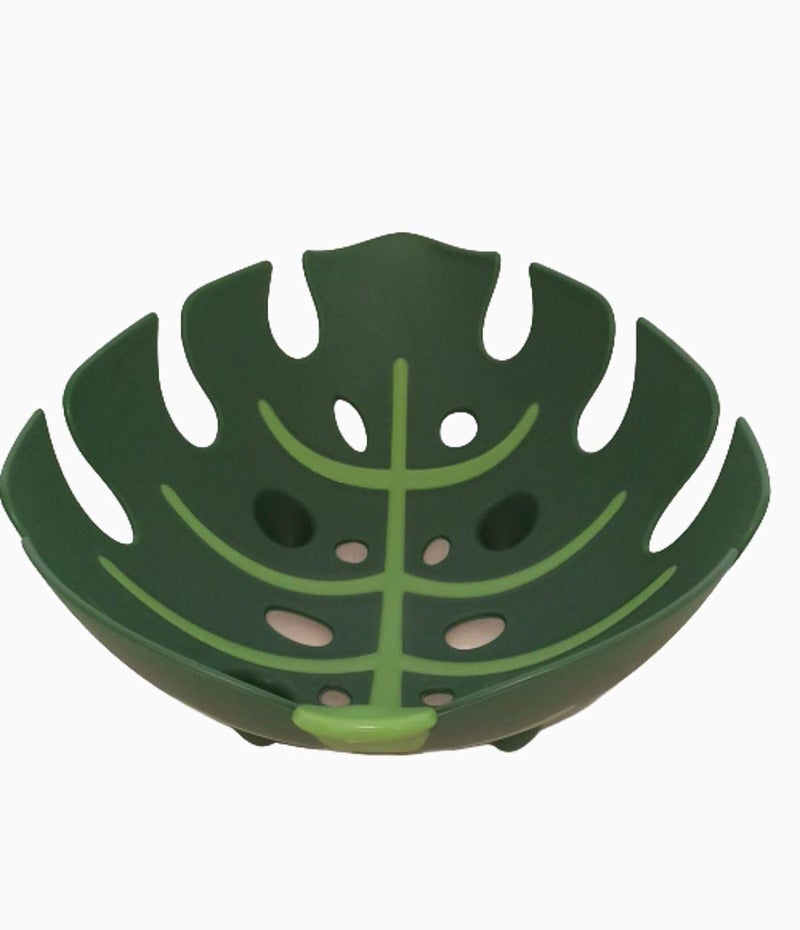 Sunshine Enterprise Leaf Shape Fruit Bowl Vegetable Bowl and Strainer for wash Store Fruit and Vegetable Make in India - Image 5