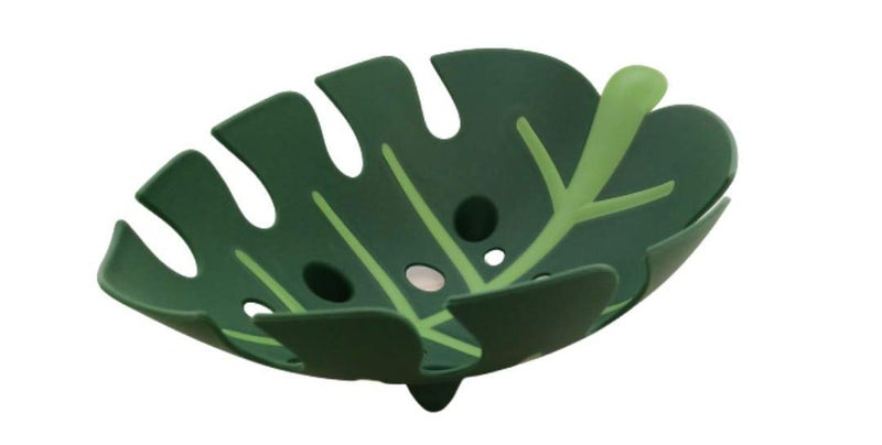 Sunshine Enterprise Leaf Shape Fruit Bowl Vegetable Bowl and Strainer for wash Store Fruit and Vegetable Make in India - Image 2