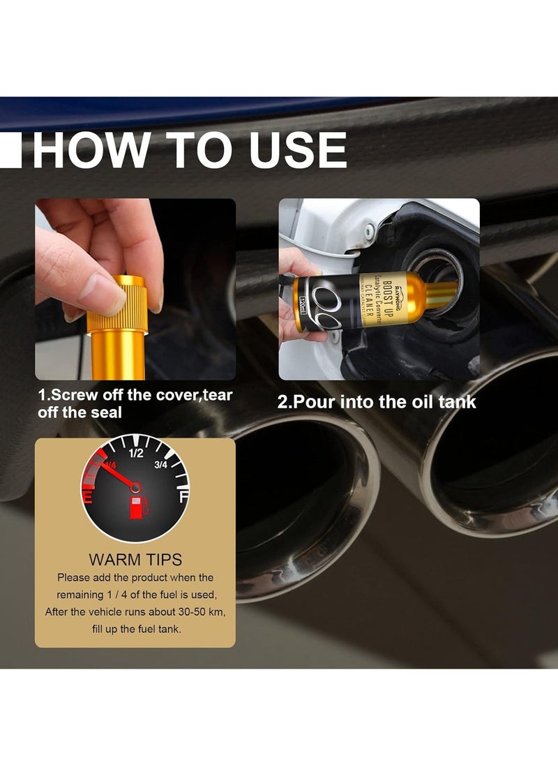 RAYHONG - 1Pcs BoostUp Catalytic Converter Cleaner - Lower Emission Levels, Better Engine Performance, Safe & Effective for Vehicles, Protect Engine, Clean The Entire System - Image 1