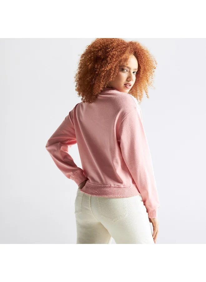 FAV Printed Sweatshirt with Long Sleeves