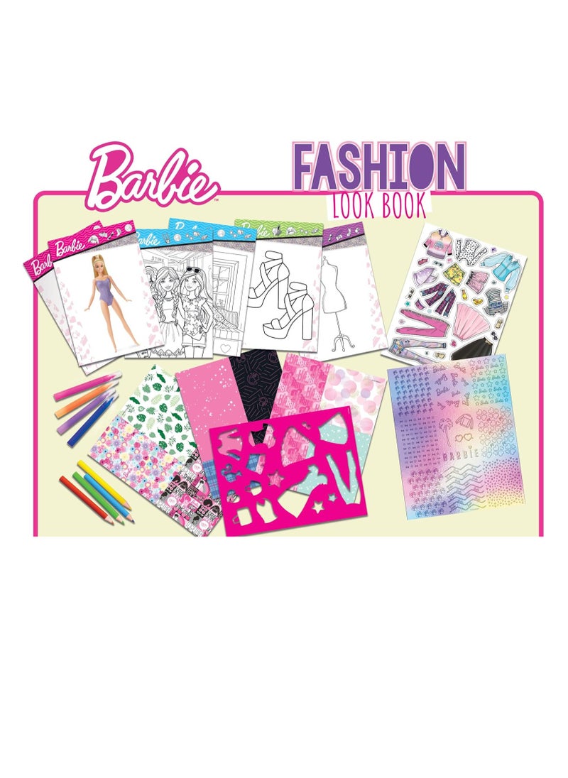 Barbie Barbie Fashion Studio Sketchbook - Look Book 12877  - Image 1