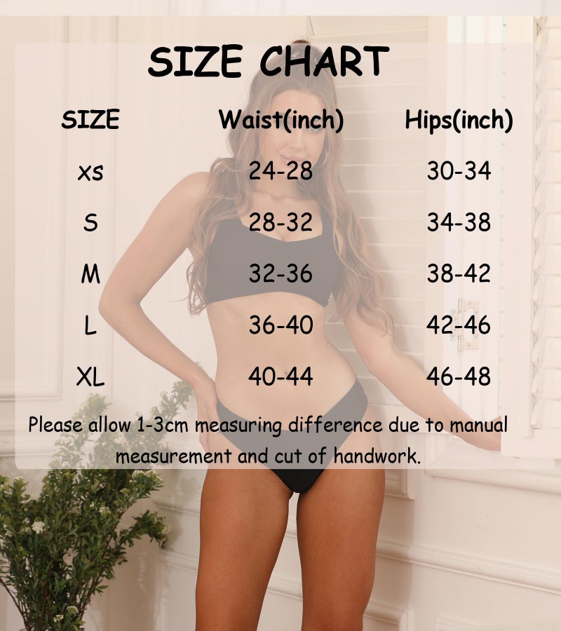 Sth Big Seamless Underwear for Women Soft No Show Panties Sexy High Cut Invisible Hipster Silky Cheeky Ladies Bikini 6 Pack - Image 4