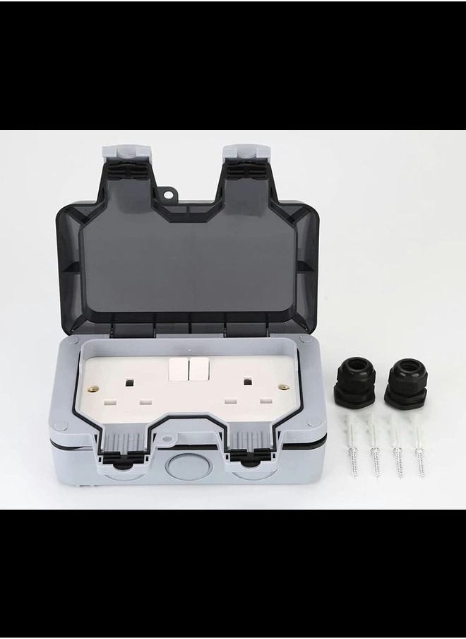 ABBASALI Outdoor Sockets Waterproof Single Socket  - Image 2