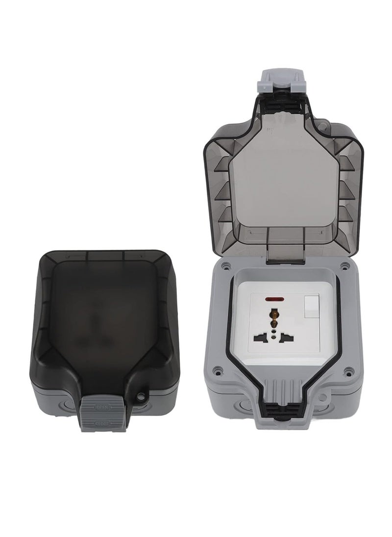 ABBASALI Outdoor Sockets Waterproof Single Socket  - Image 1