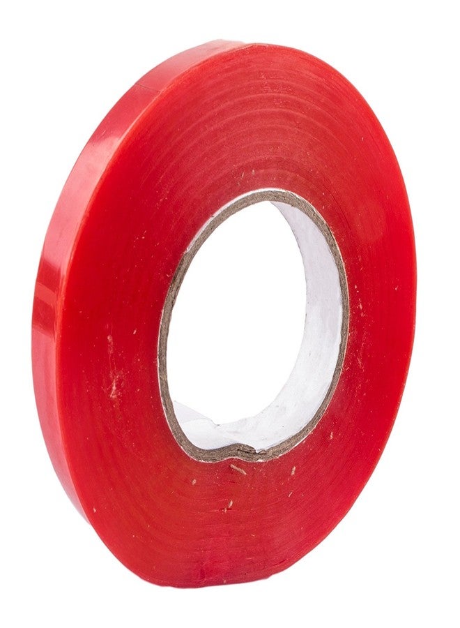 Ritzkart Double Sided Transparent Tape For Attach Hair Patch/Wig (10Mm X 50 Meters) (Red) - Image 3