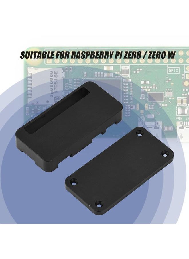 Thoraya Ultra-thin Aluminium Alloy Enclosure Box Protective Case for Raspberry Pi Zero / Zero W Black  - Image 5