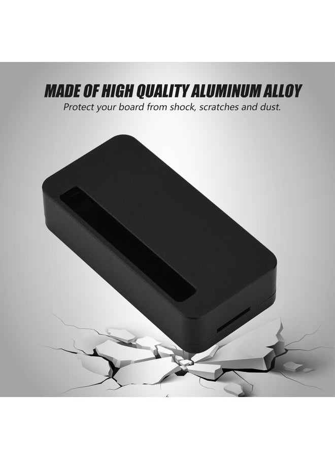 Thoraya Ultra-thin Aluminium Alloy Enclosure Box Protective Case for Raspberry Pi Zero / Zero W Black  - Image 4