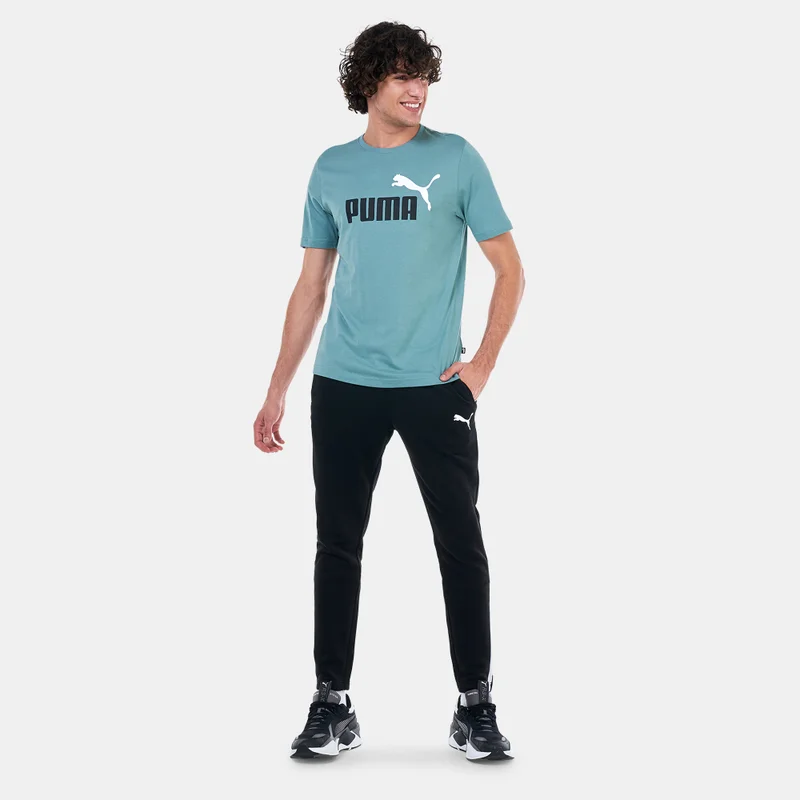 PUMA Men's Essentials+ 2 Colour Logo T-Shirt