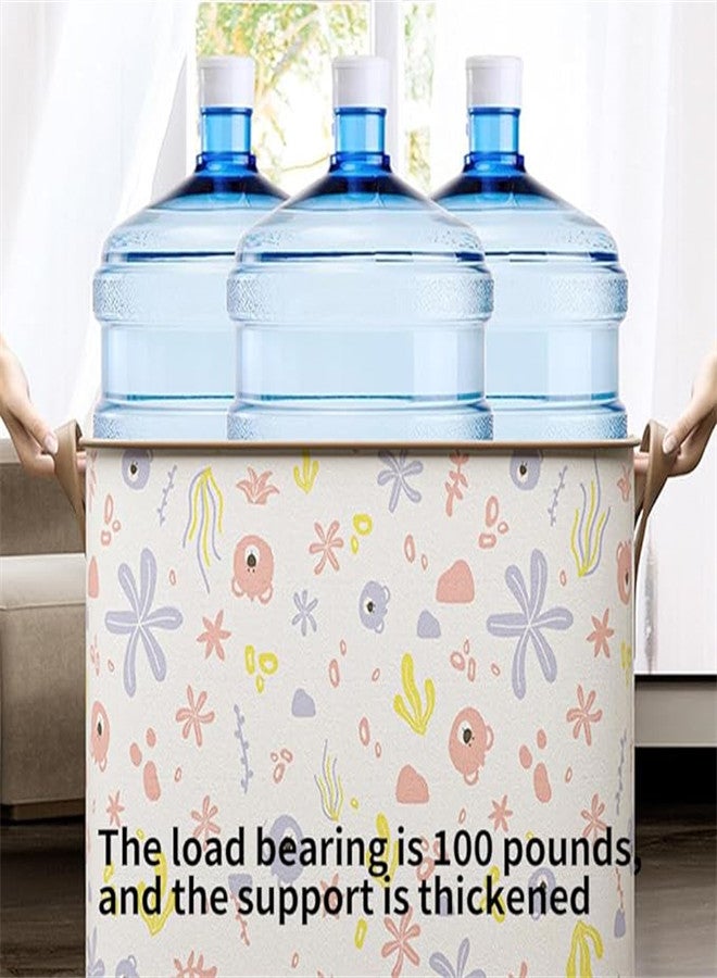 SYOSI 100L Large Storage Chest, Clothes Organizer Box Foldable Blanket Quilt Zipper Storage Bags with Handle, Moving Luggage Bags, Large Capacity Thick Fabric Storage Boxes for Toys, Clothing Storage Boxes - Image 5