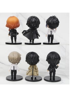 General Bungo Stray Dogs model figure Dazai Osamu Nakajima Atsushi cake car ornaments blind box gashapon doll toy suitable for fans and friends gifts  - Image 2
