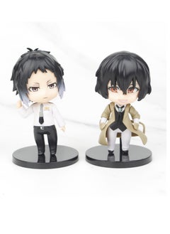 General Bungo Stray Dogs model figure Dazai Osamu Nakajima Atsushi cake car ornaments blind box gashapon doll toy suitable for fans and friends gifts  - Image 3