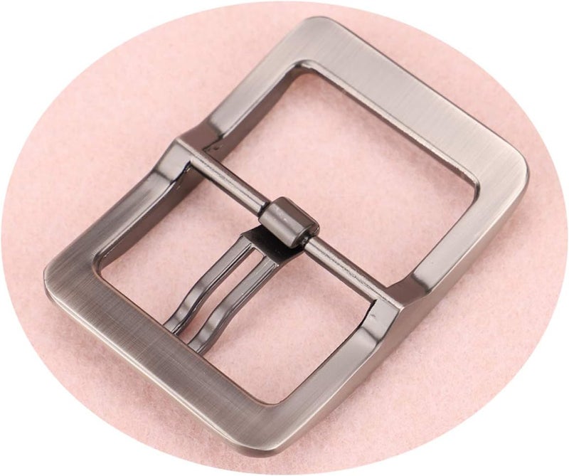 McFanBe 1.5 Inches (38-40 mm) Belt Buckle Single Prong Square Replacement Buckle for Men Women Belt - Image 4