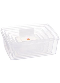 Aristo Aristo Kitty Plastic Storage Container - Set of 5, Color May Vary (Pack of 2)  - Image 4