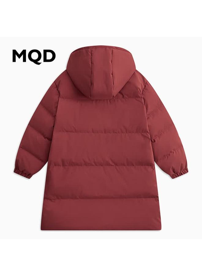 Mqd Kids Boys Winter Festive National Style Down Jacket Dark Red 120cm - Image 1