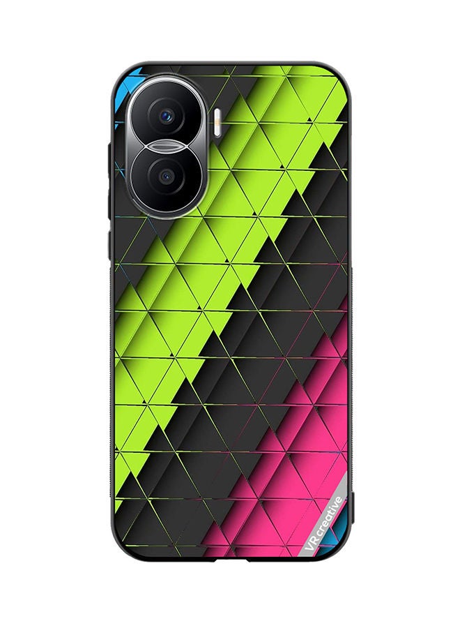 Protective Case Cover For Honor X40i Multicolor Abstract Design