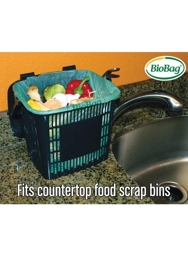 Biobag Premium Compostable Food Scrap Bags, 3 Gallon, 25 Count  - Image 5