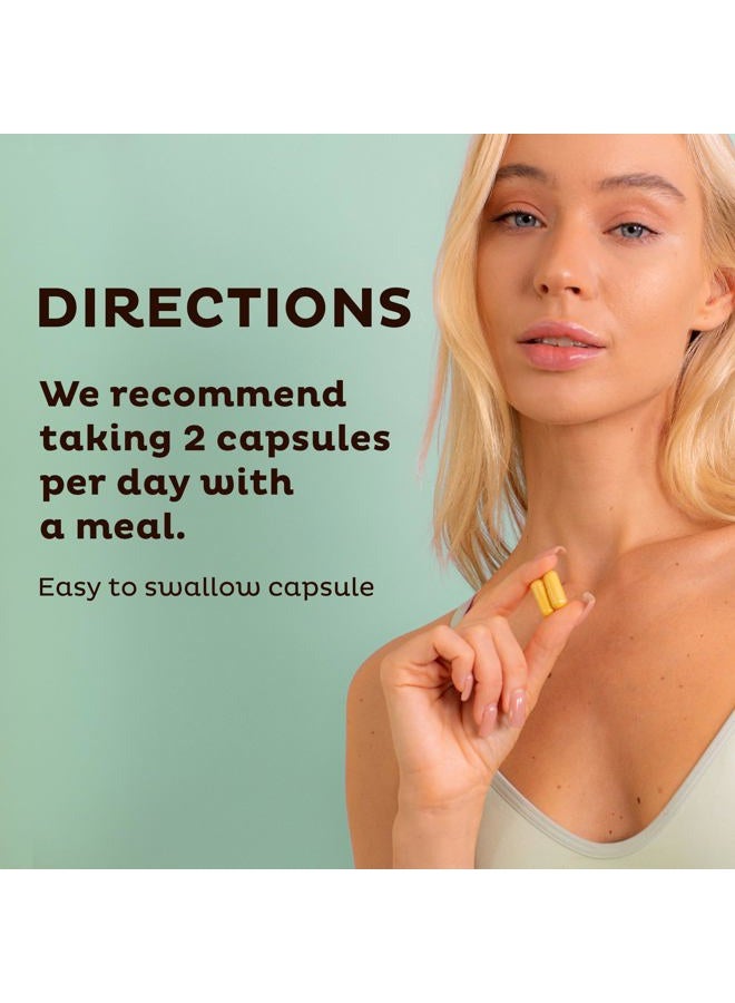 Emma Gut Health - 2 Pack - Gas and Bloating Relief, Constipation, Leaky Gut Repair - Gut Cleanse & Restore Digestion - Regulate Bowel Movement. Probiotics and Laxative Alternative, 120 Capsules - Image 5