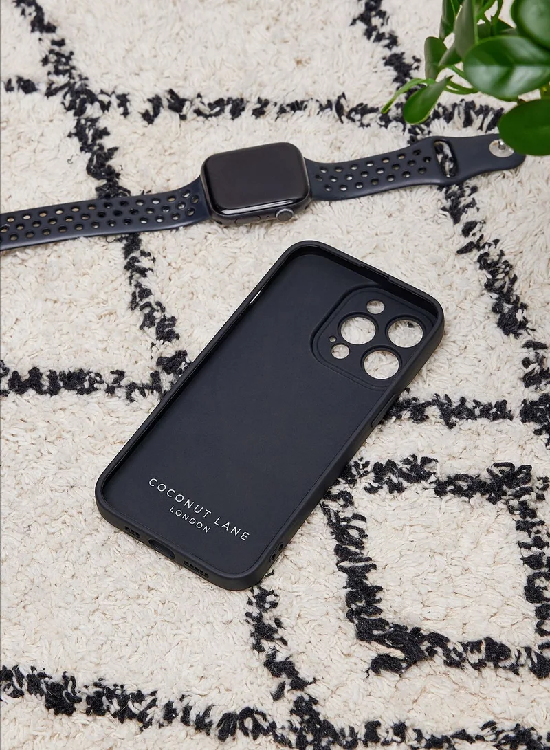 COCONUT LANE Nakd Midnight Black Iphone 12 / 12 Pro Case