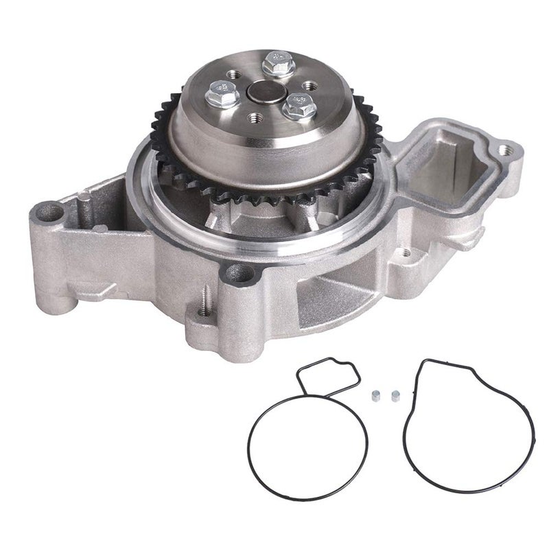 IRONTREE AW5092 Professional Water Pump Kit with Sprocket Retainer and Gasket for GM Chevrolet Impala Malibu GMC Terrain Pontiac G6 Buick Saturn 20L 22L 24L L4 Engine OE Replacement 12586567