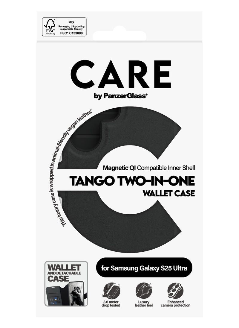 CARE by PanzerGlass® Feature Case Tango Two-in-One Wallet w. Qi Compatible Samsung Galaxy S25 Ultra - pzsku/Z220B3F544FDD9A0DB710Z/45/_/1739715433/cc0a4841-e300-47e4-af42-67b25dd3cfcf