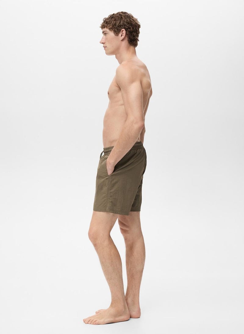 Mango Man Basic Drawstring Swimsuit  - Image 3