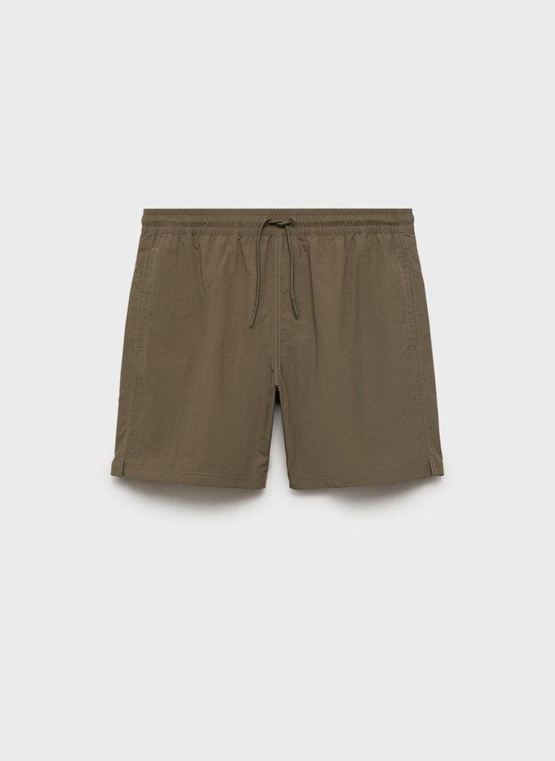 Mango Man Basic Drawstring Swimsuit  - Image 5