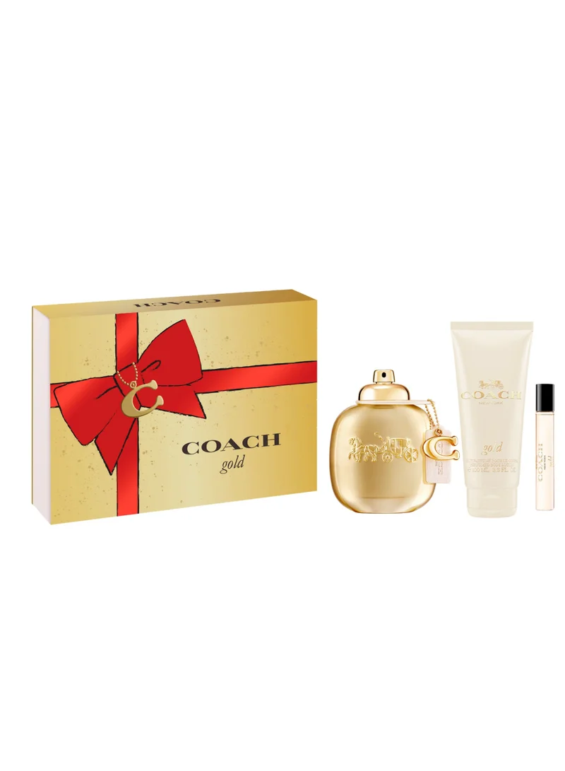 COACH Gold Eau De Parfum Gift Set