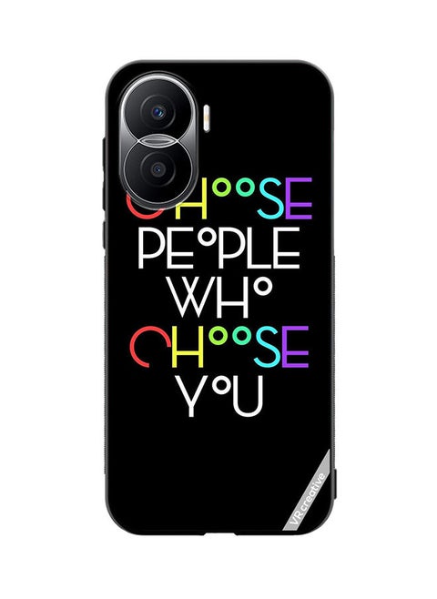 Protective Case Cover For Honor X40i Choose People Who Choose You Design Multicolour