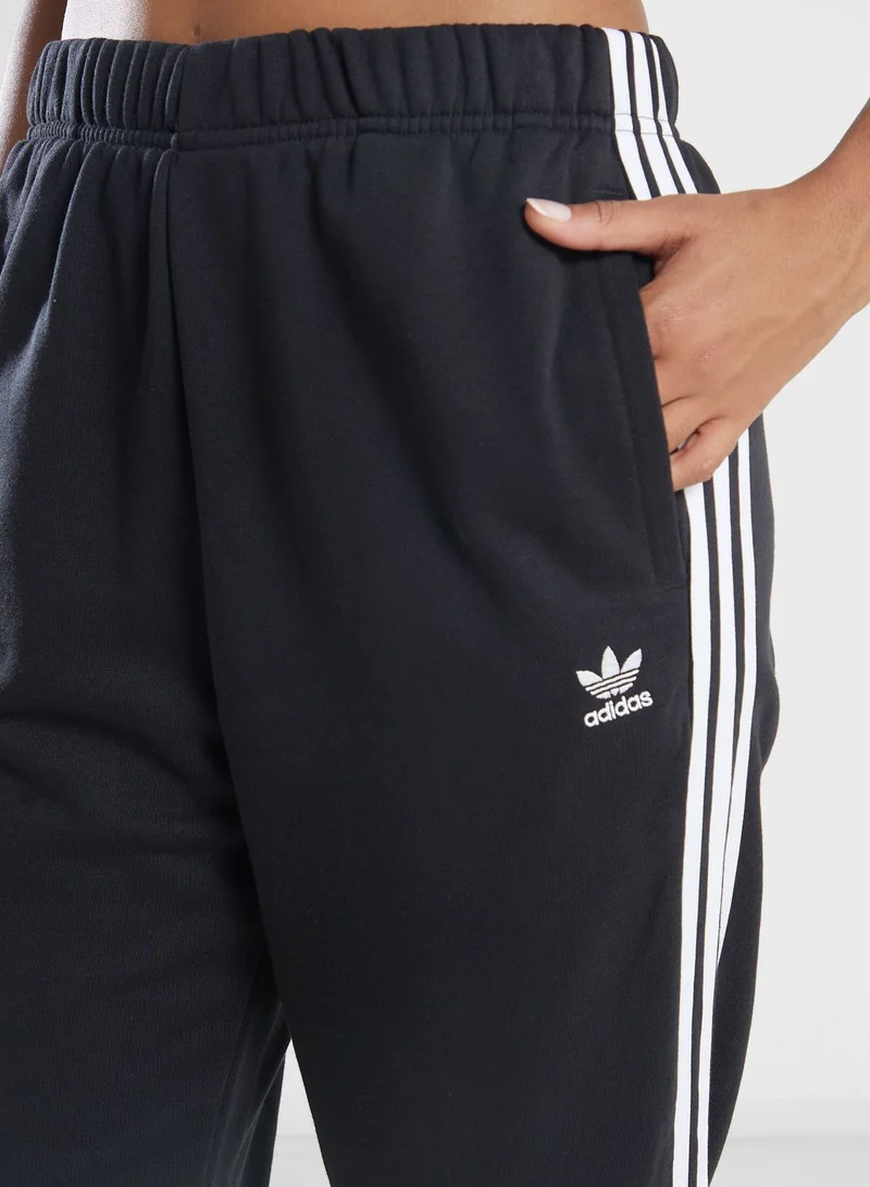 adidas Originals 3 Stripe Open Hem Sweatpants