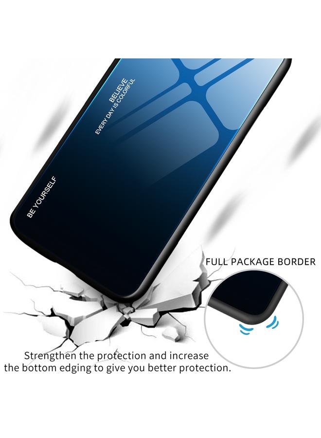 اس-توب جراب لهاتف Samsung Galaxy S22+ 5G، جراب زجاجي متدرج الألوان - Image 3