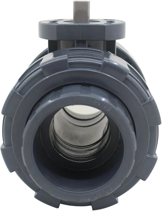 DN32 UPVC Pneumatic Actuator Electric Ball Valve For 1 Pipeline Plastic Globe Valve - Image 5