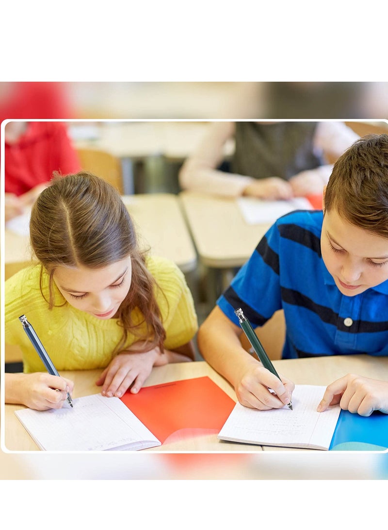 4-Piece Mechanical Pencil Set, 5.6mm Metal Automatic Graphite Pencils with 6 Refills for Artists, Architects, and Woodworkers - Perfect for Drawing and Crafting - Image 5