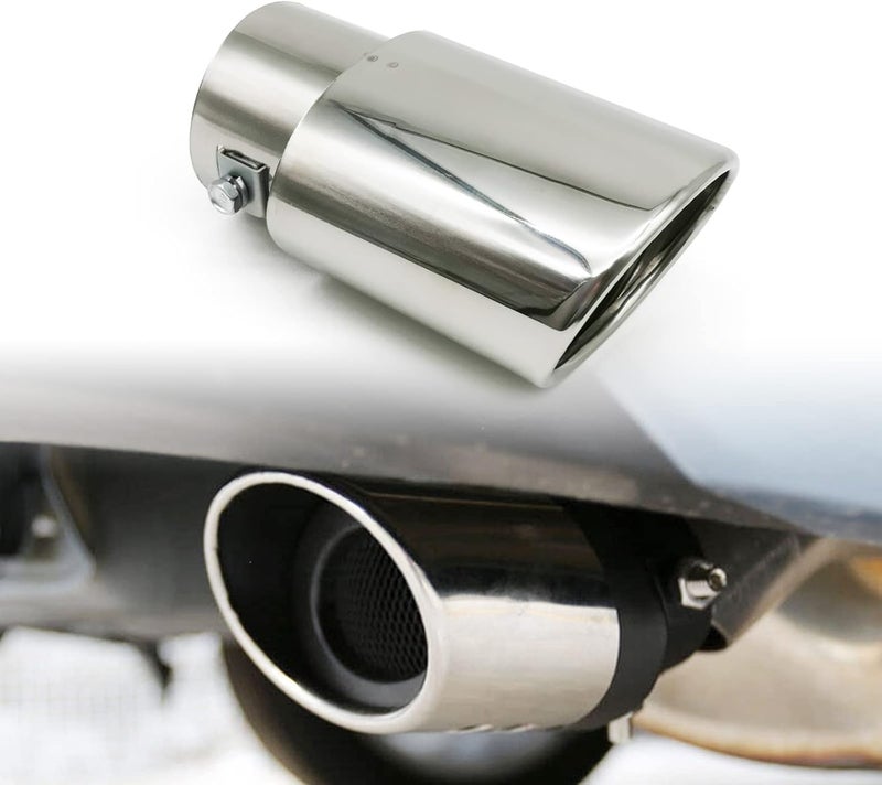 RBOKO Adjustable Stainless Steel Car Exhaust Tip - Image 1