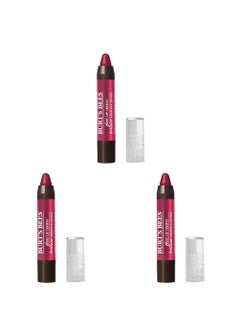 Burts Bees 100 Natural Moisturizing Gloss Lip Crayon Pacific Coast  1 Crayon Pack of 3