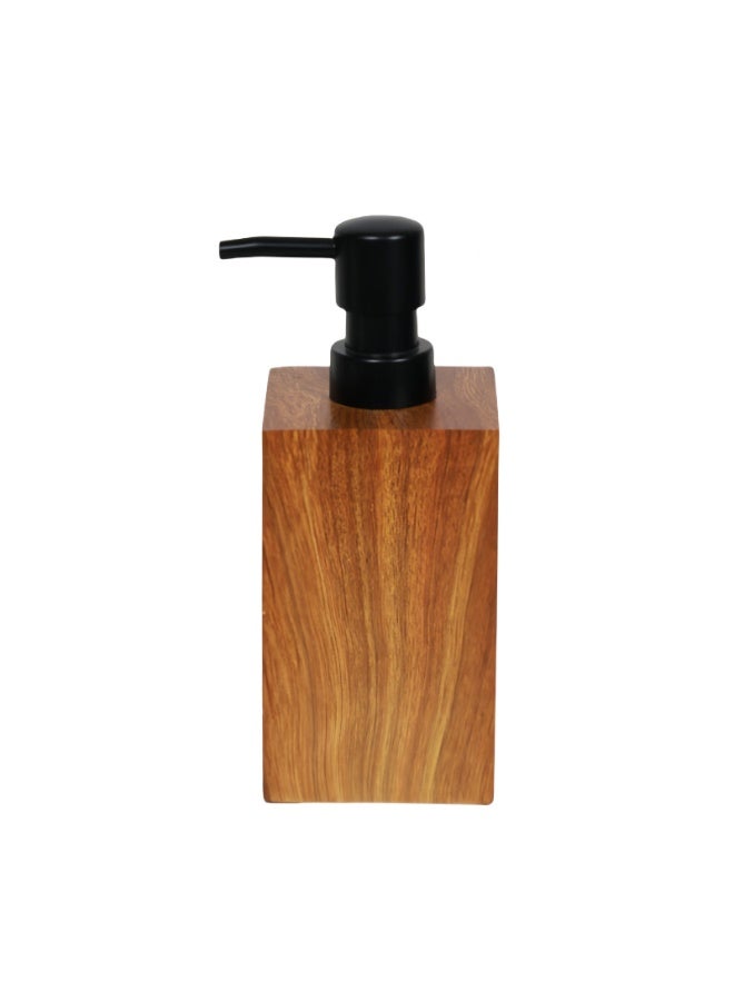 FUKE Soap Dispenser Resin Lotion Jars Push-Type Dispensing Bottles Hand Wash  Shower Gel Bathroom Kitchen Refillable Bottle - Image 5