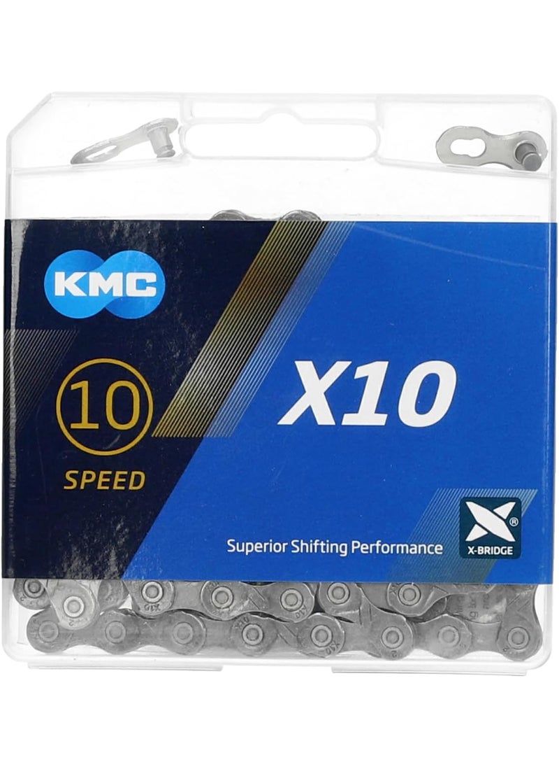 KMC KMC X10 10 Speed Bicycle Chain  - Image 1