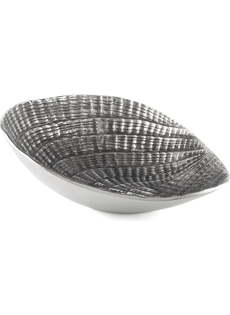 Mikasa Moor Silver Seashell Decorative Bowl 41X36X14CM