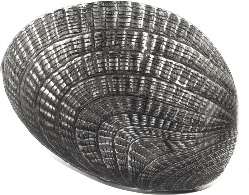 Mikasa Moor Silver Seashell Decorative Bowl 41X36X14CM