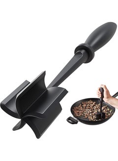 Arabest Meat Chopper, Potato Masher, Multifunctional Heat Resistant Masher and Smasher for Hamburger Meat, Ground Beef, Turkey and More, Ground Meat Chopper Utensil, Non Stick Cookware  - Image 1