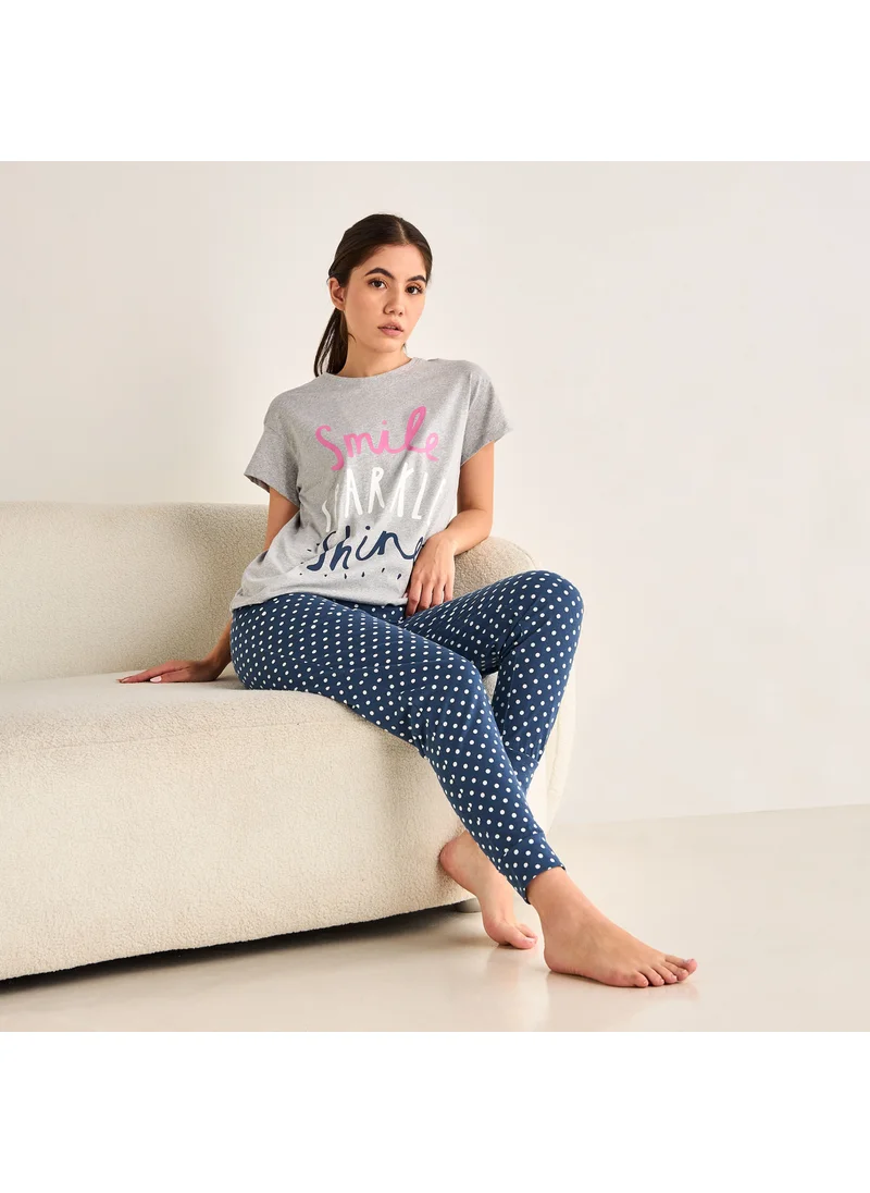 سبلاش فيڤ Printed Pyjama Set