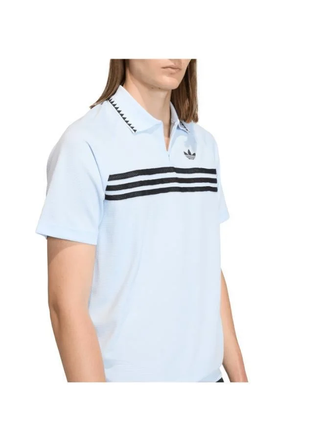 Adidas Originals  CHEST STRIPES SLIM POLO for Men | Best Price UAE